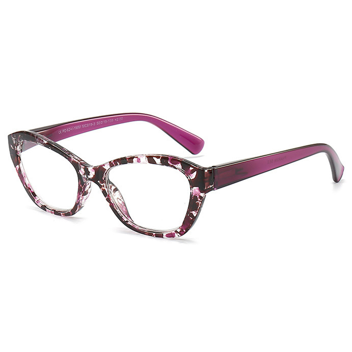 累進多焦点老眼鏡を備えた女性用のファッショナブルなキャットアイ メガネ 累進多焦点老眼鏡を備えた女性用のファッショナブルなキャットアイ メガネ