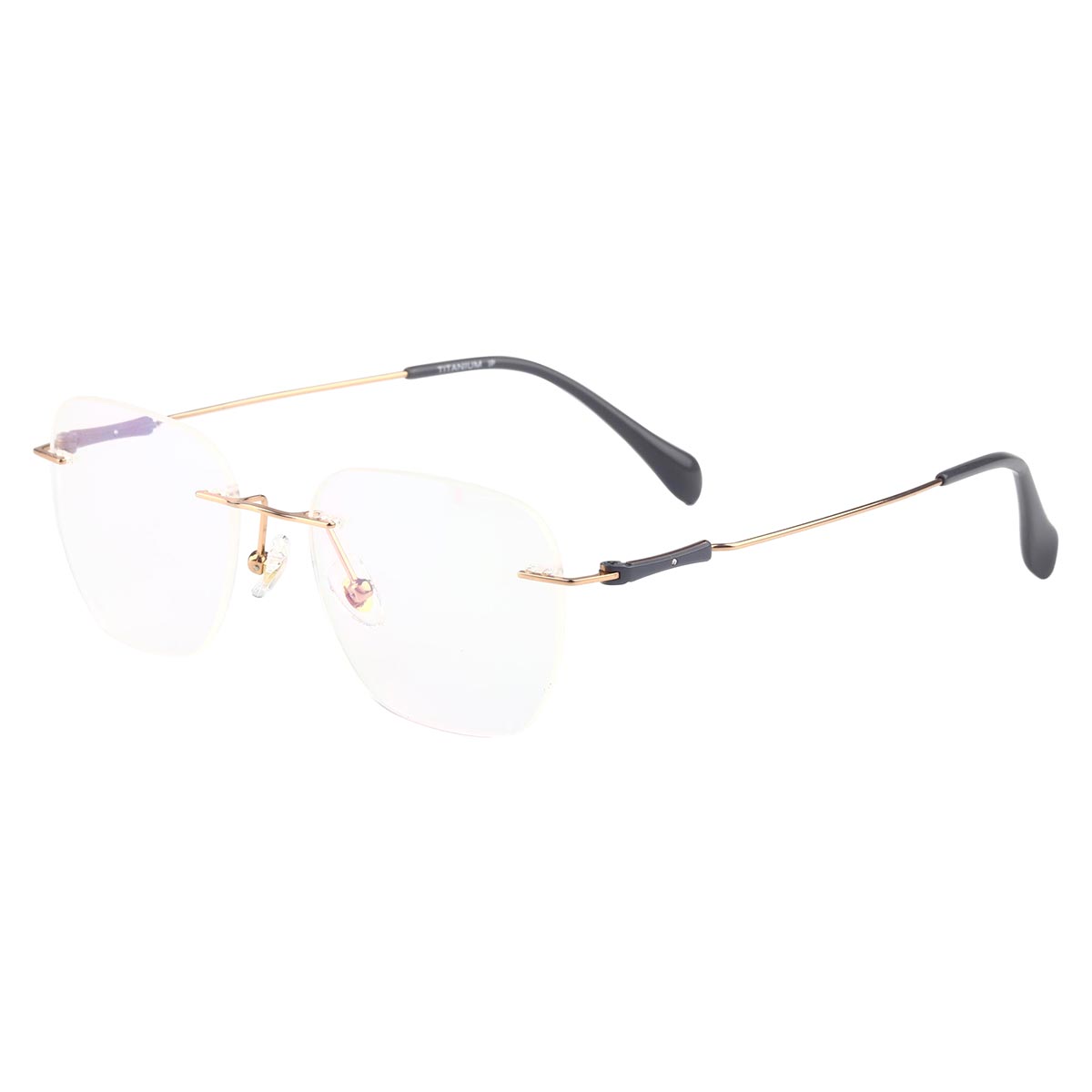 女性用メタルフレームレス弾性ヒンジ超軽量老眼鏡 女性用メタルフレームレス弾性ヒンジ超軽量老眼鏡